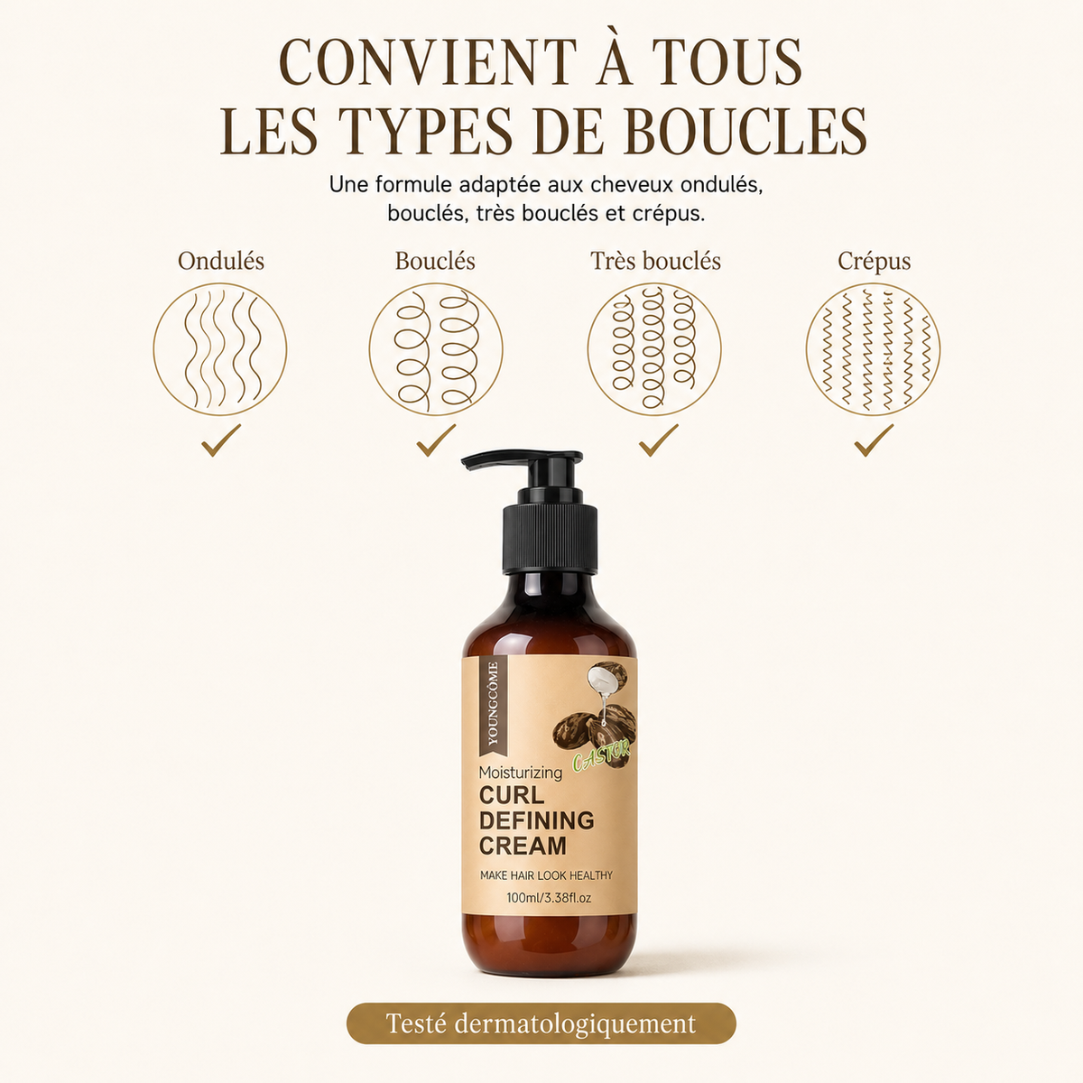 Crème au Ricin Curl Defining