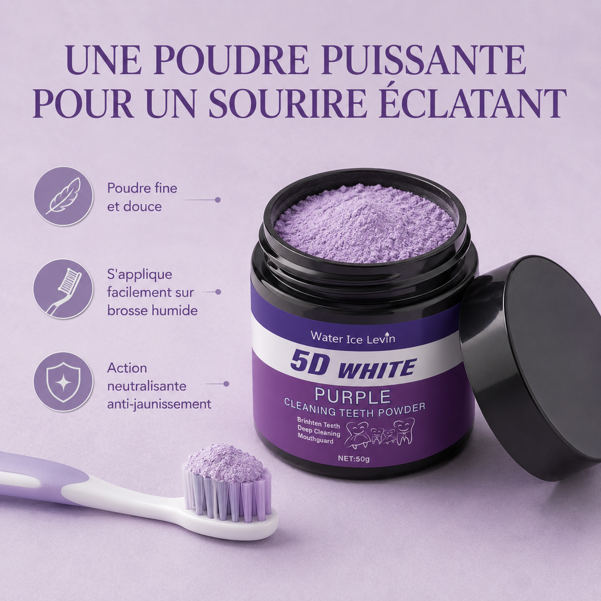 Poudre Nettoyante 5D White