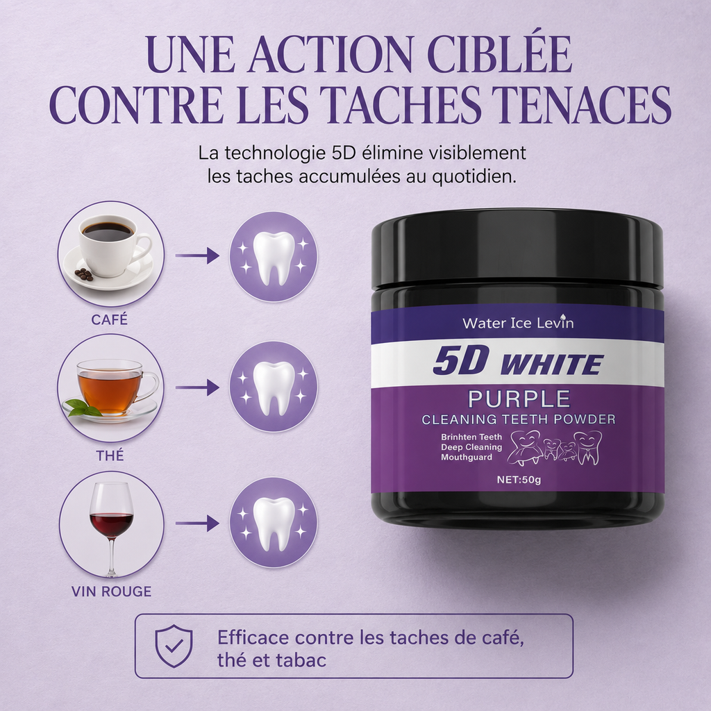 Poudre Nettoyante 5D White