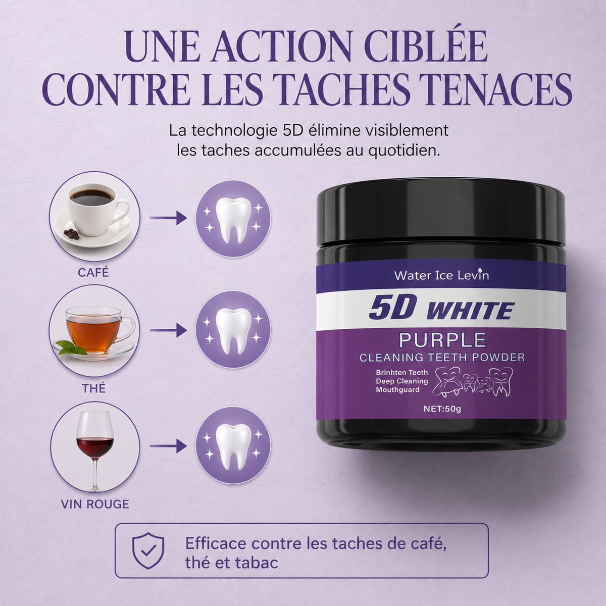 Poudre Nettoyante 5D White