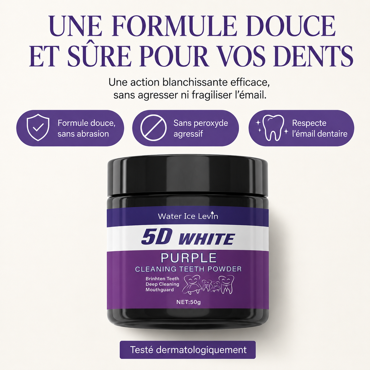 Poudre Nettoyante 5D White
