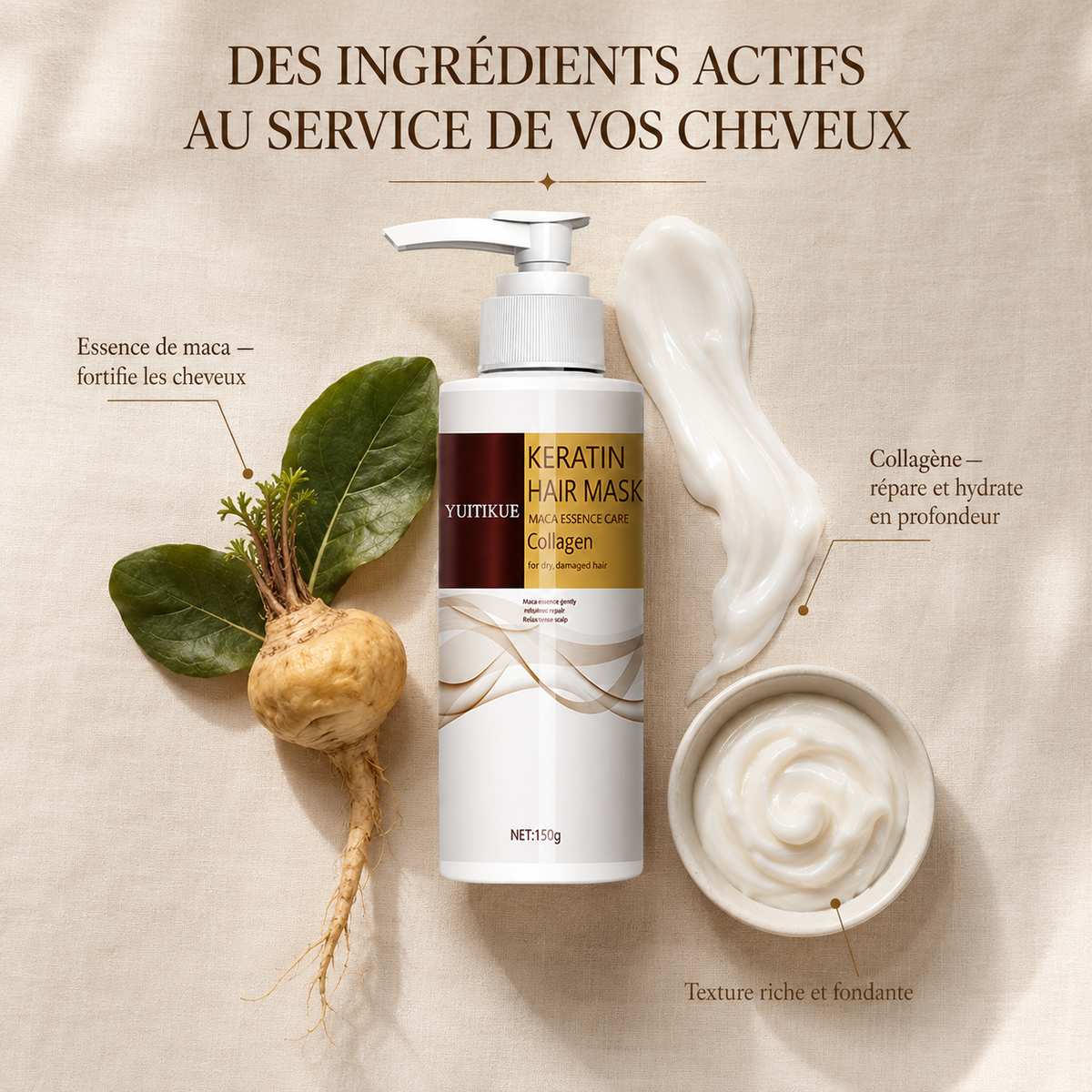 Masque Kératine Collagène
