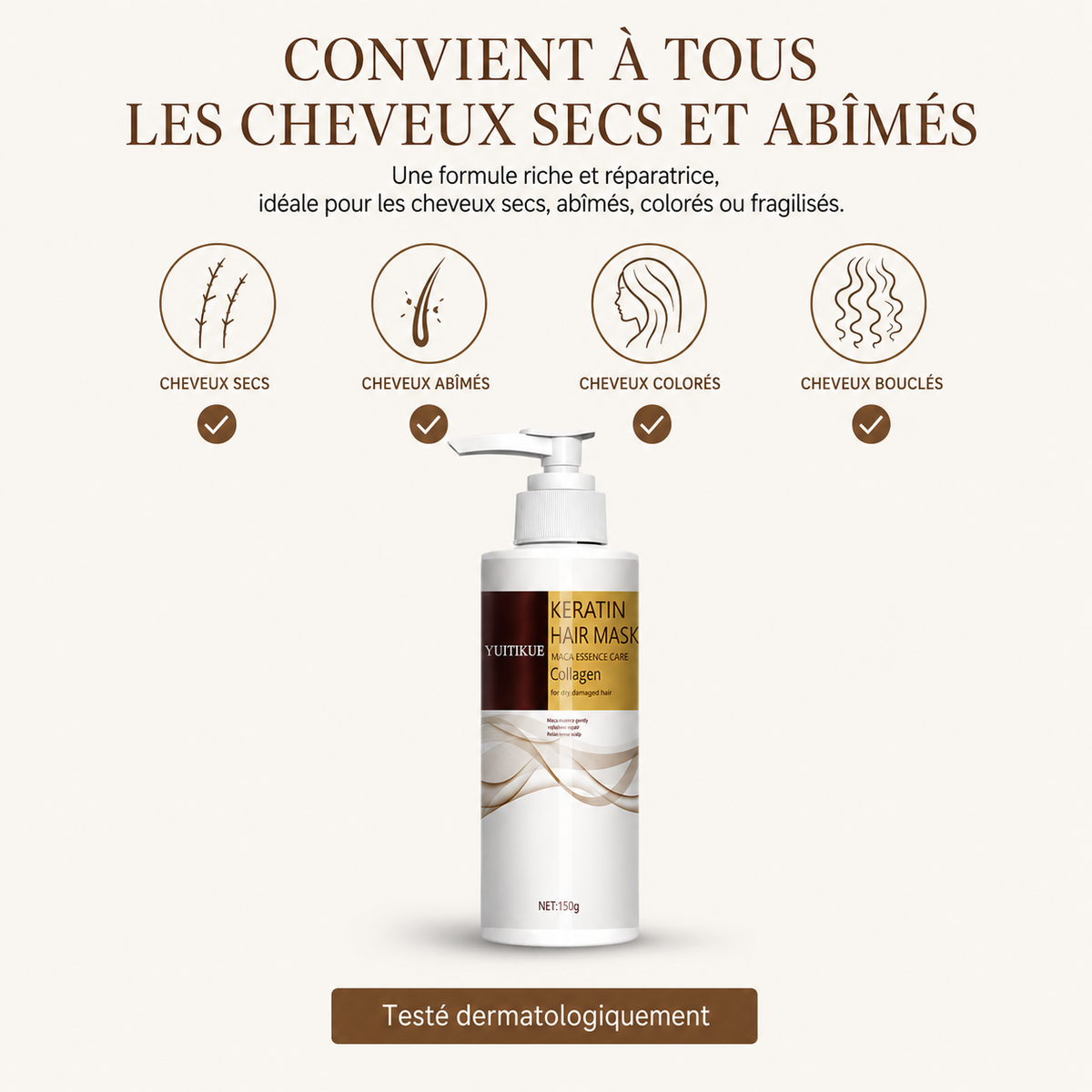 Masque Kératine Collagène