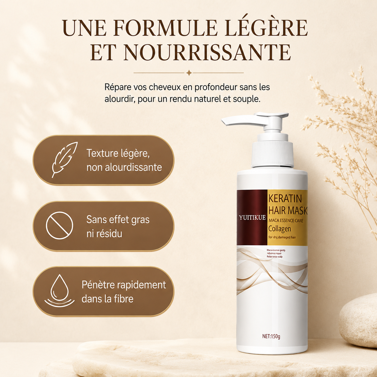 Masque Kératine Collagène