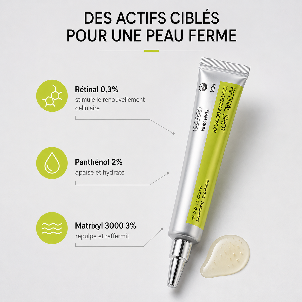 Sérum Booster au Rétinal (exfoliant)
