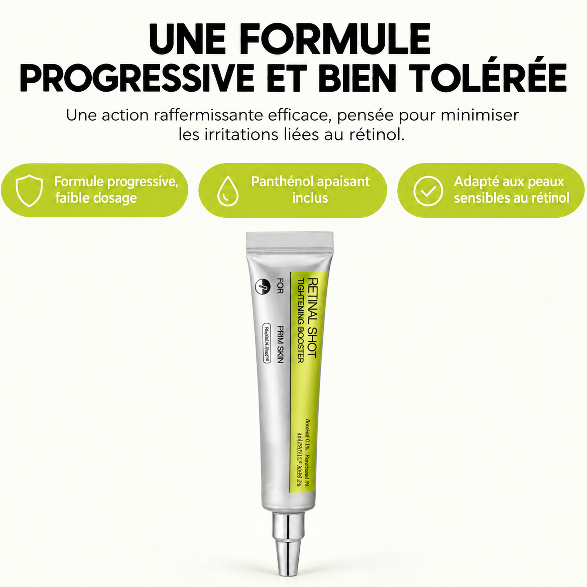 Sérum Booster au Rétinal (exfoliant)