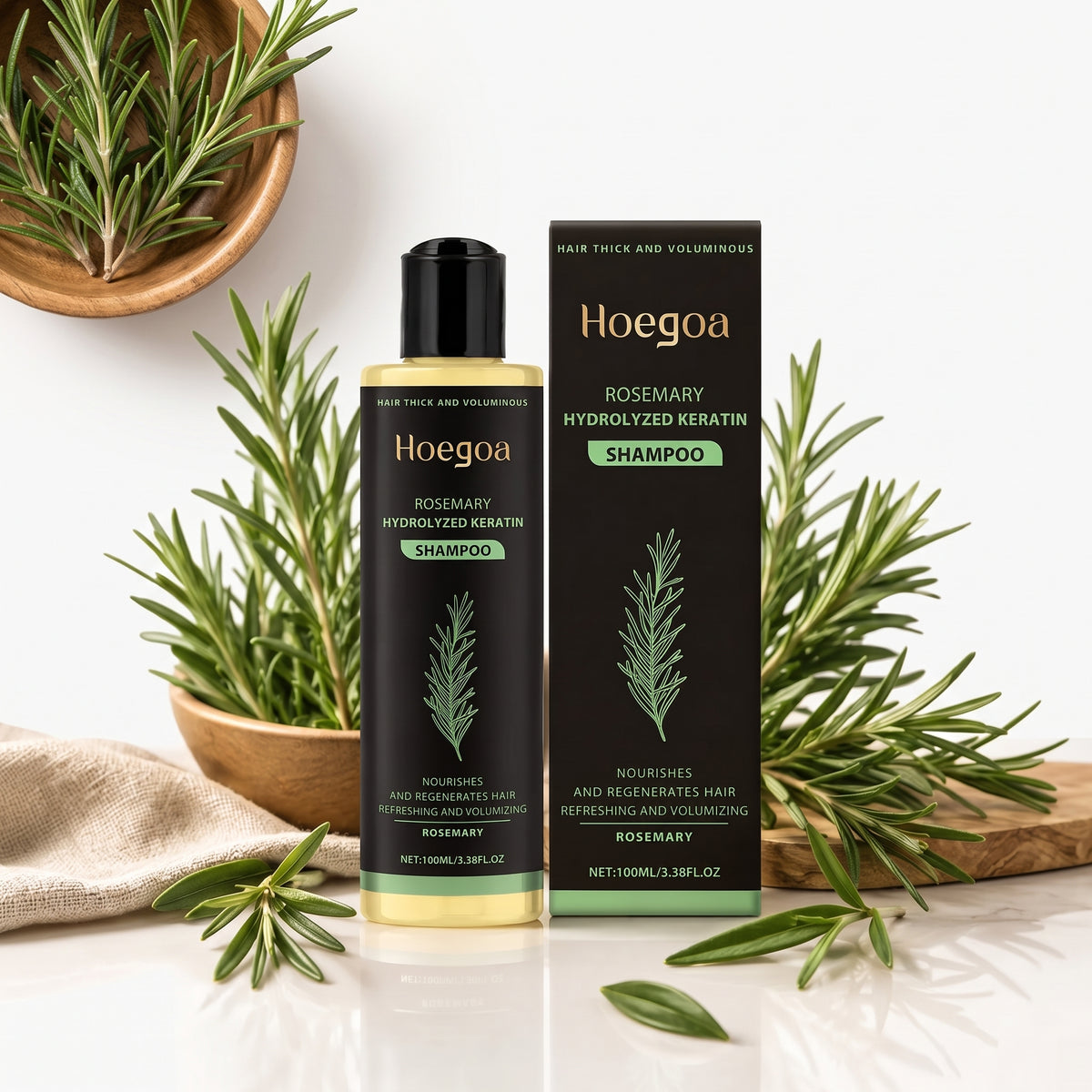 Shampoing Réparateur au Romari