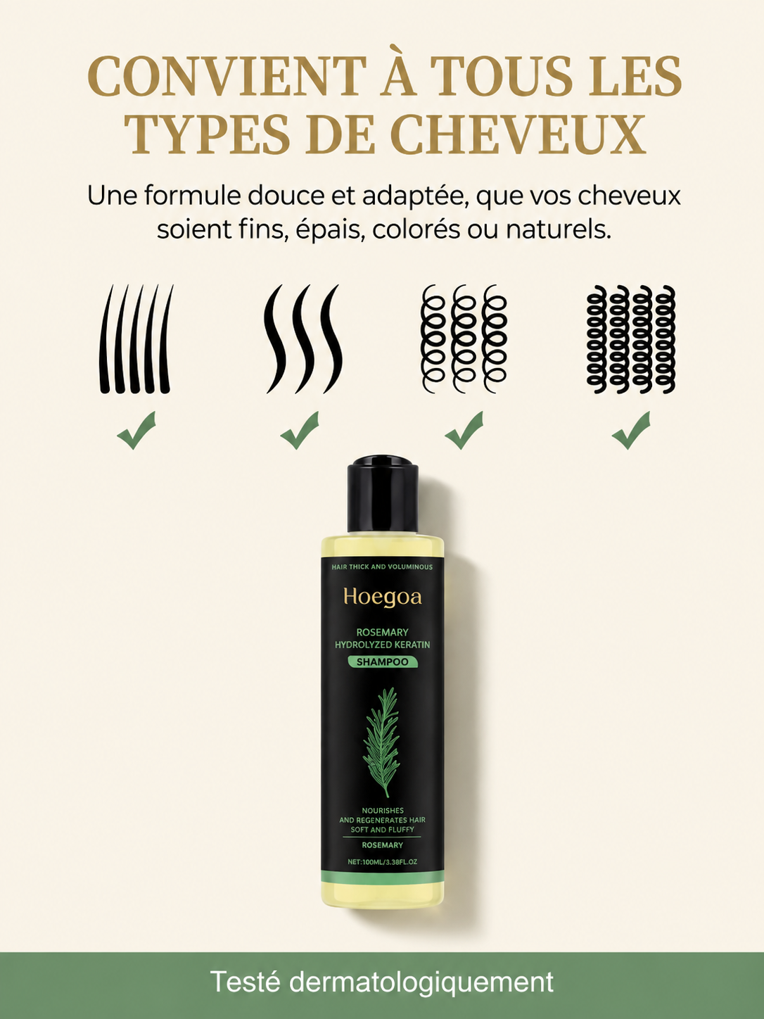 Shampoing Réparateur au Romari