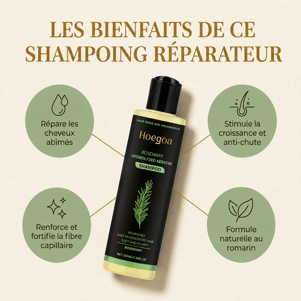 Shampoing Réparateur au Romari